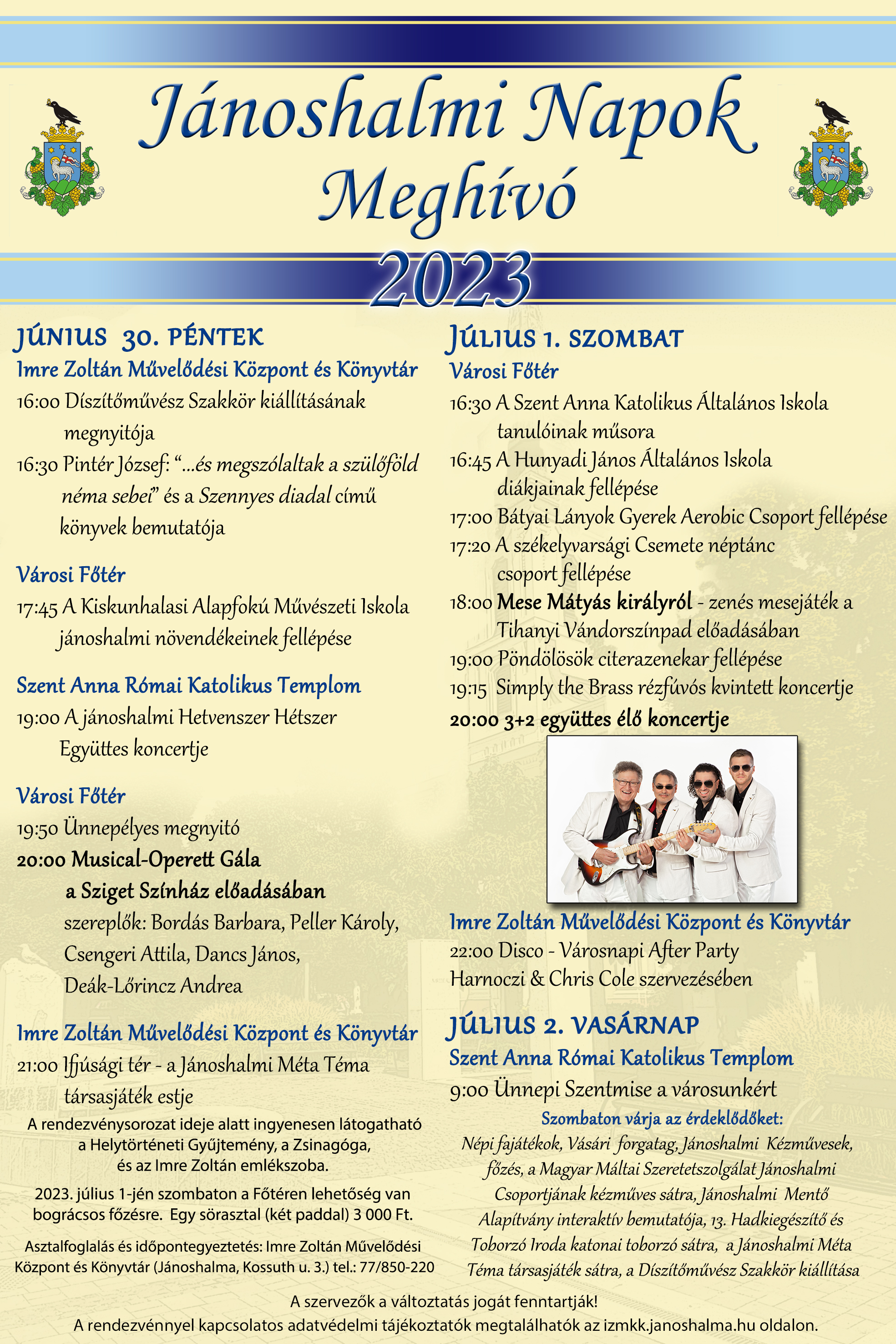 Jánoshalmi Napok 2023